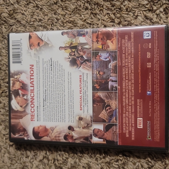 RECONCILIATION DVD: NEW IN PACKAGE - Picture 2 of 2